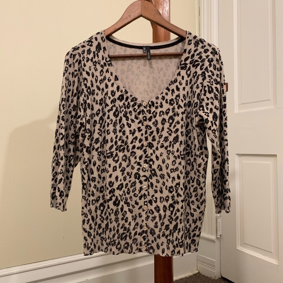 Maurices Sweaters - Maurices Leopard Print Cardigan